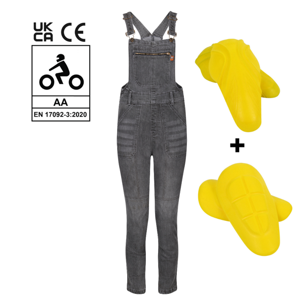 Daisy Grey Dungaree